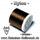 Bindegarn Nylon - Stärke: -D- Farbe: Bronze